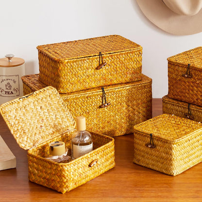 Woven Seagrass Baskets (3PK)