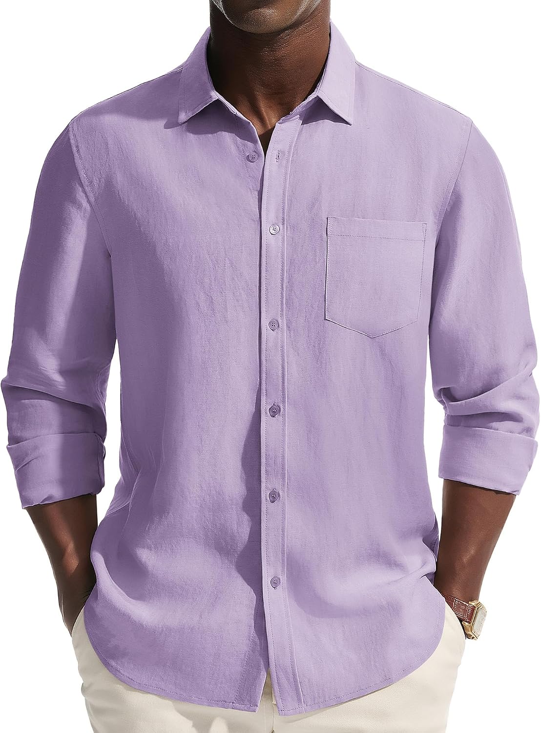 Men's Button Down Dress Shirt