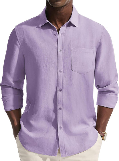Men's Button Down Dress Shirt