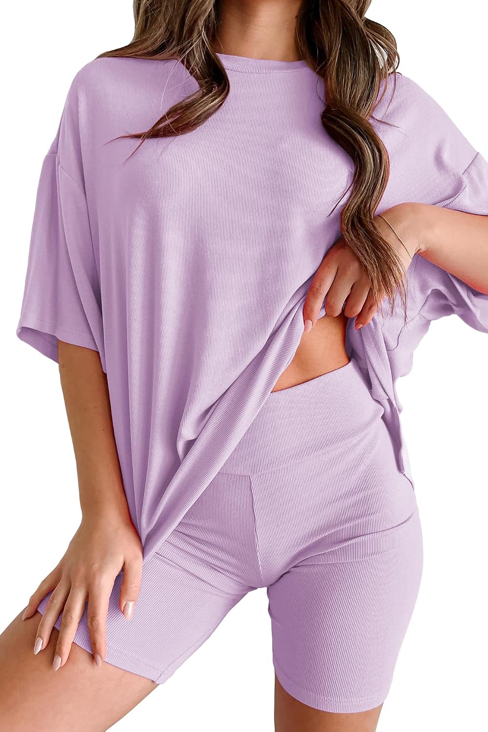 Ribbed Lounge Set
