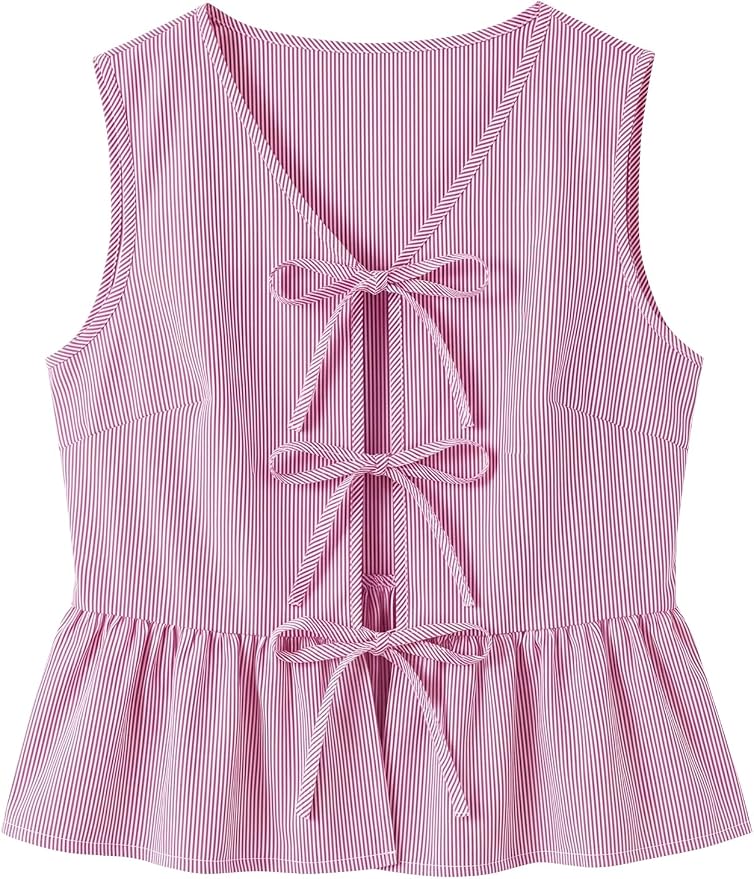 Cotton Peplum Blouse