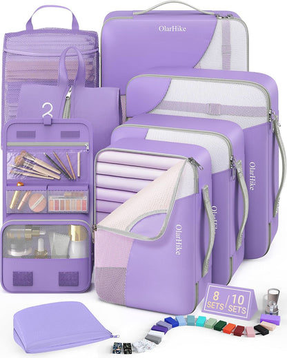 Packing Cube Travel Organizer (8PK)
