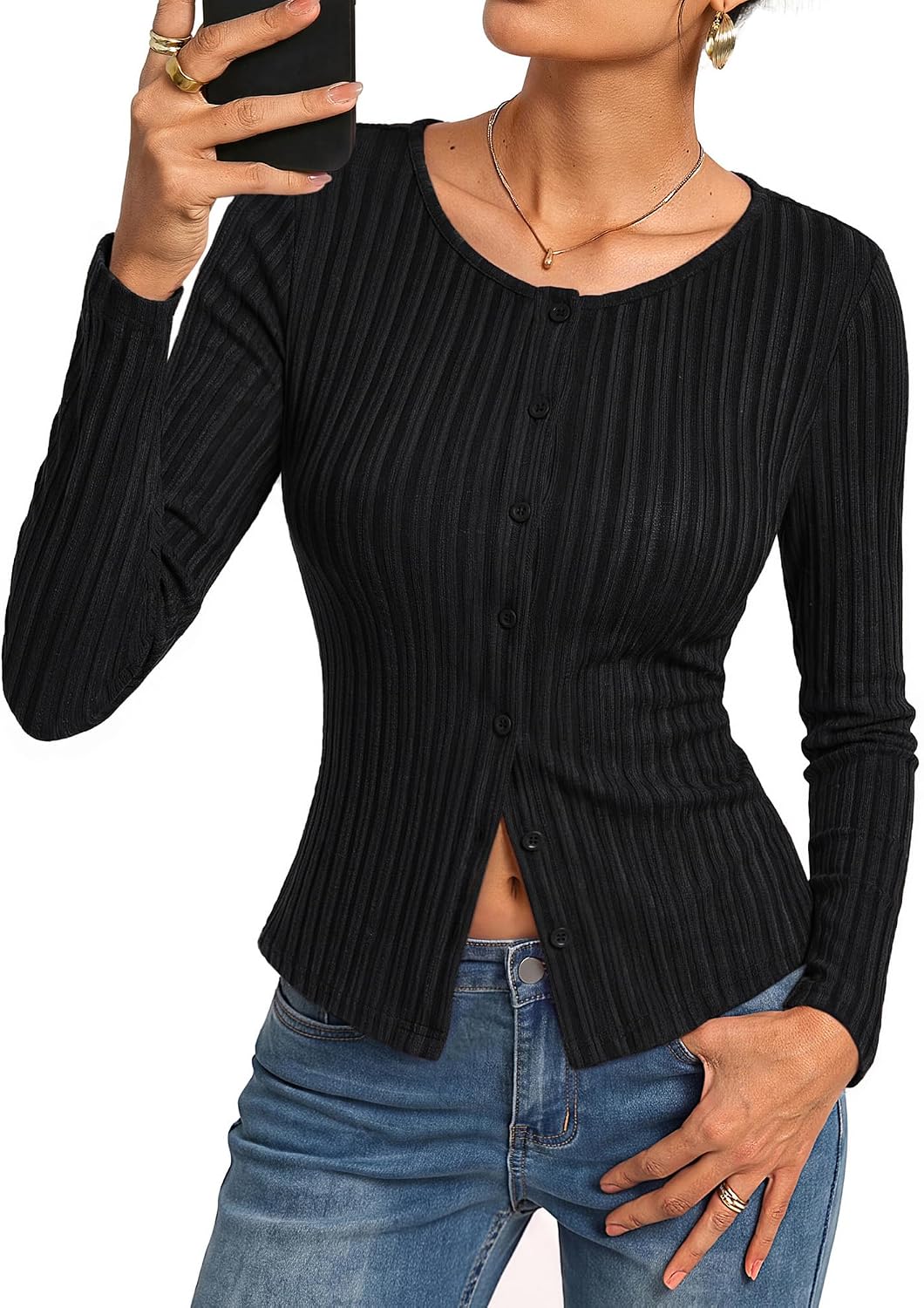 Waffle Knit Shirt