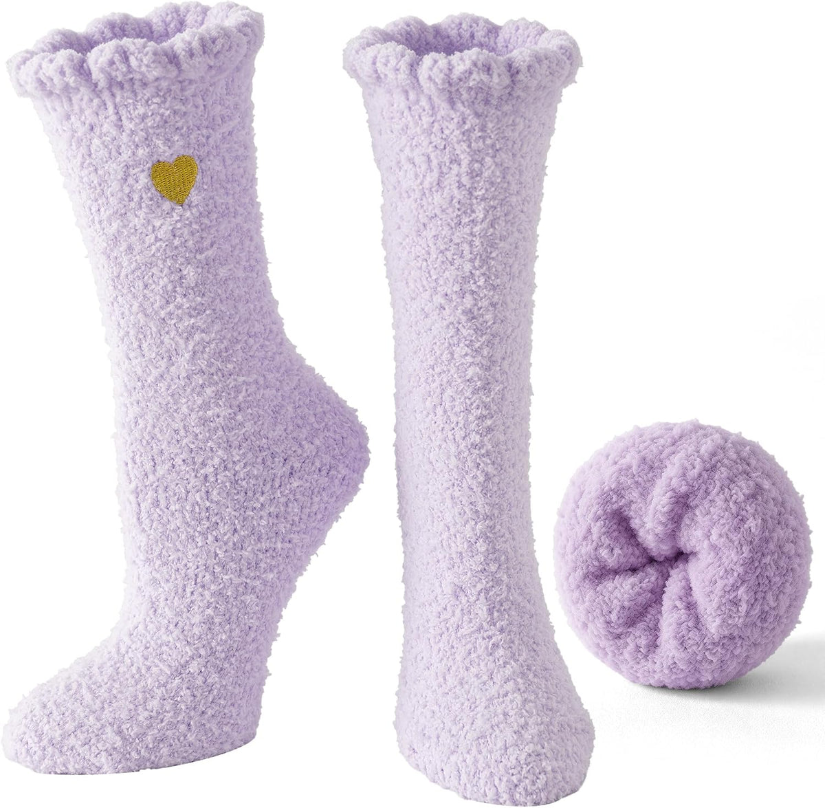 Fuzzy Fleece Socks