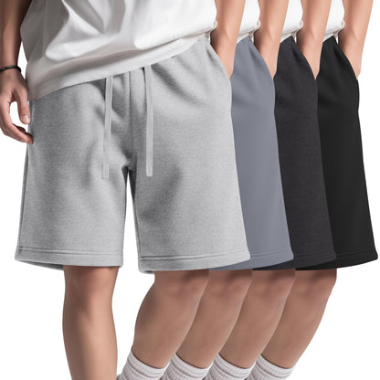 Boys Athletic Basketball Shorts (4PK)