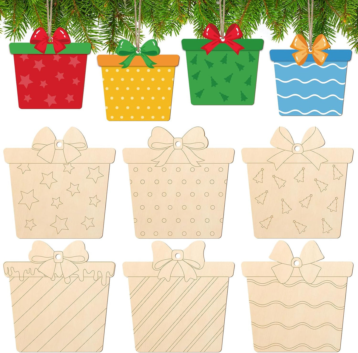 DIY Painted Ornament Set