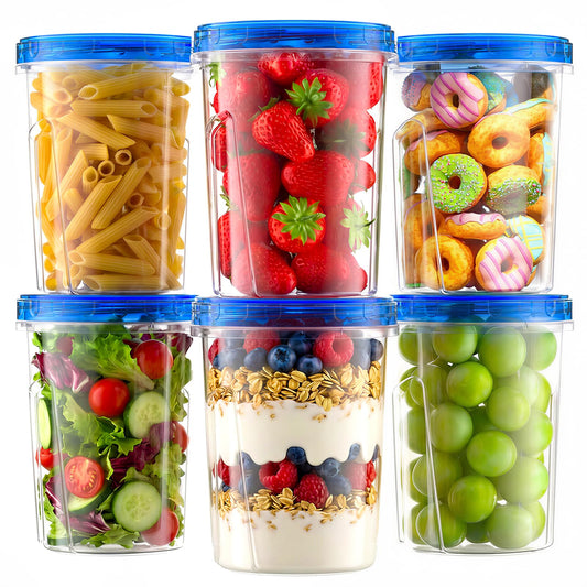 Freezer Storage Containers (6PK)