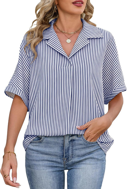 Striped Collared Shirt