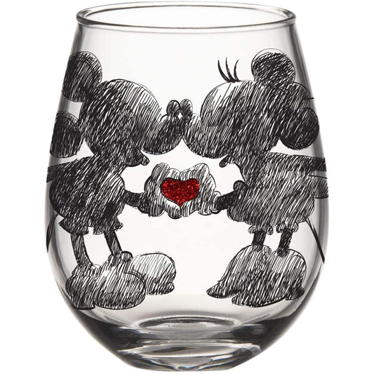 Disney Mickey and Minnie Wine Tumbler