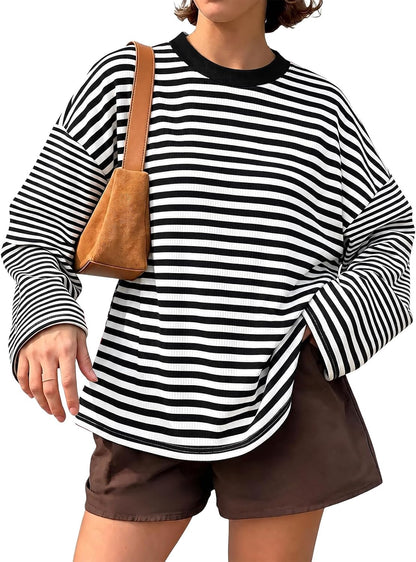 Striped Long Sleeve T-Shirt