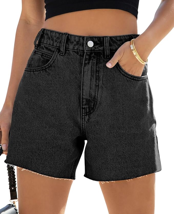 High Waisted Jean Shorts