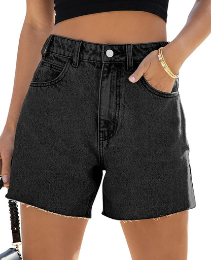 High Waisted Jean Shorts
