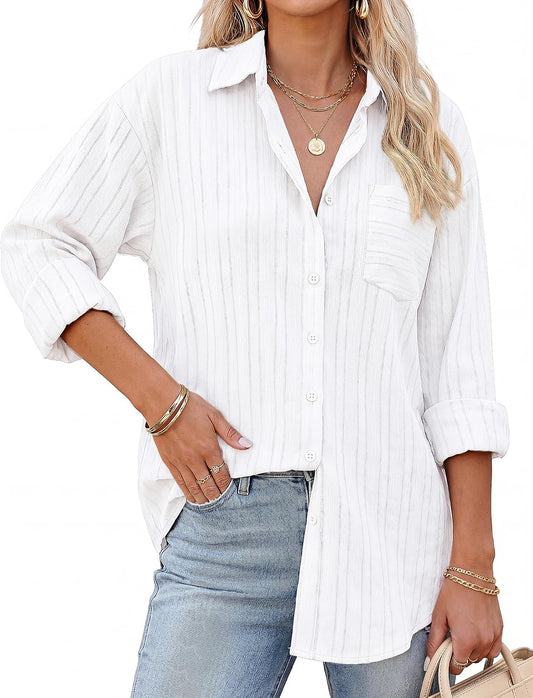 Cotton Oversized Blouse