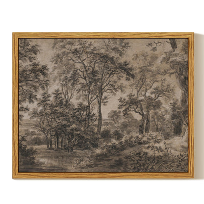 Framed Sketch Wall Art