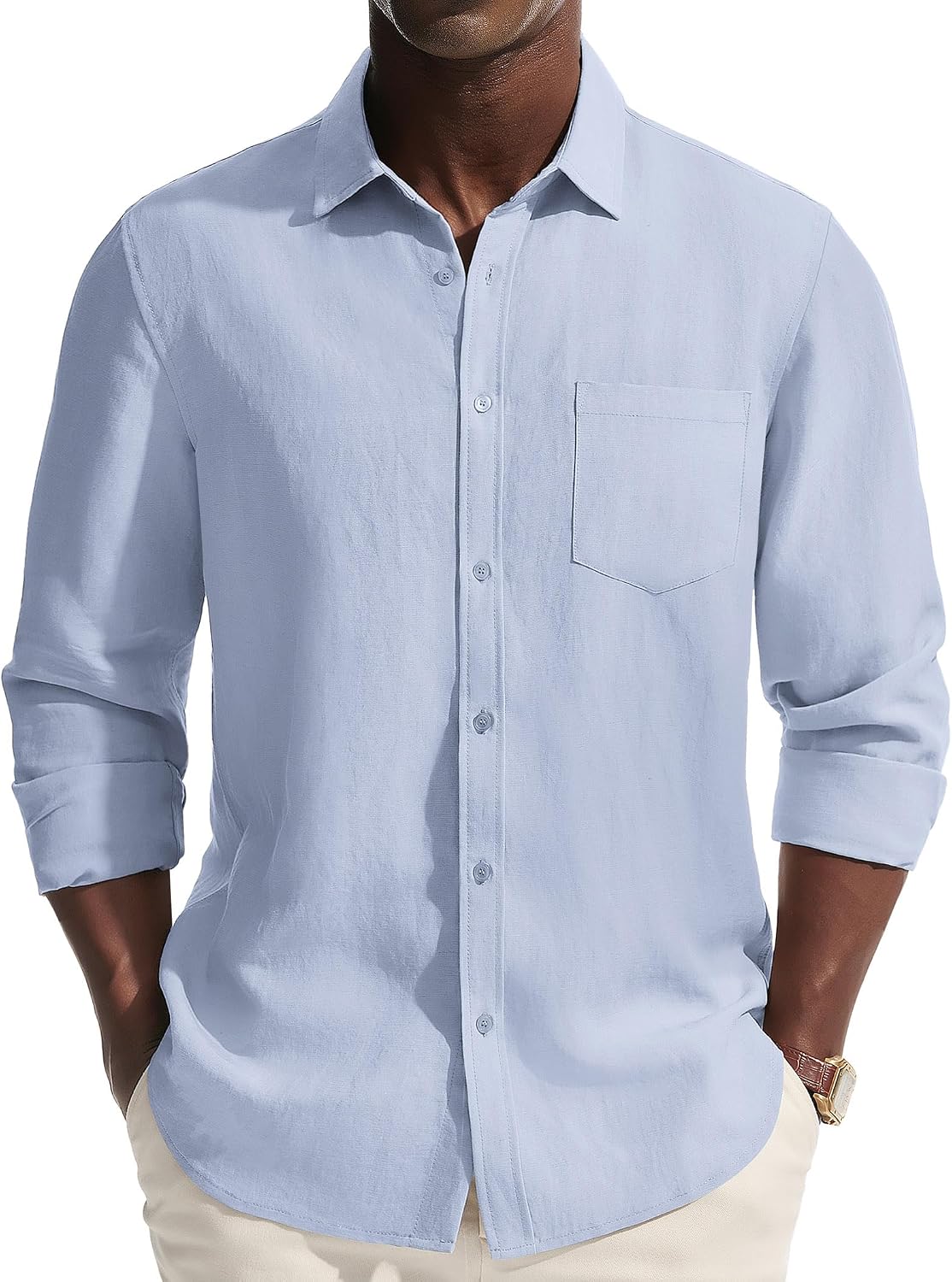 Men's Button Down Dress Shirt