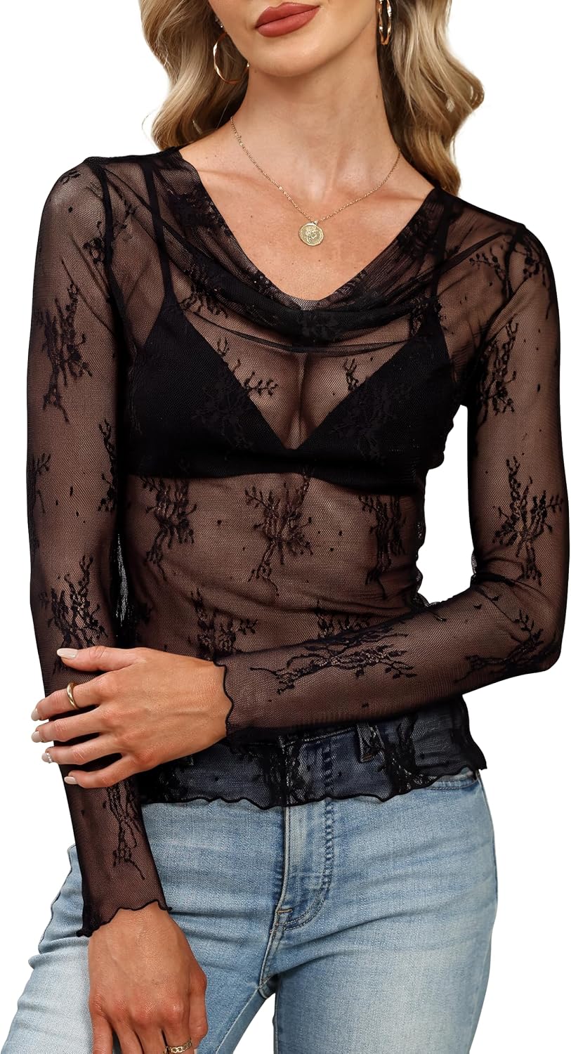 Lace Layering Top