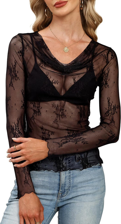 Lace Layering Top