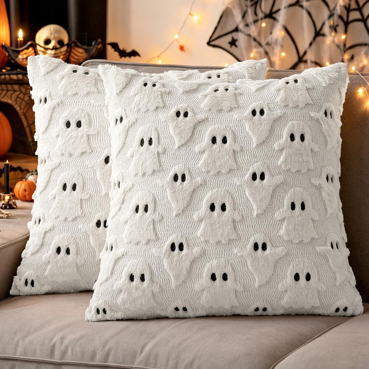 Ghost Pillow Cover Set