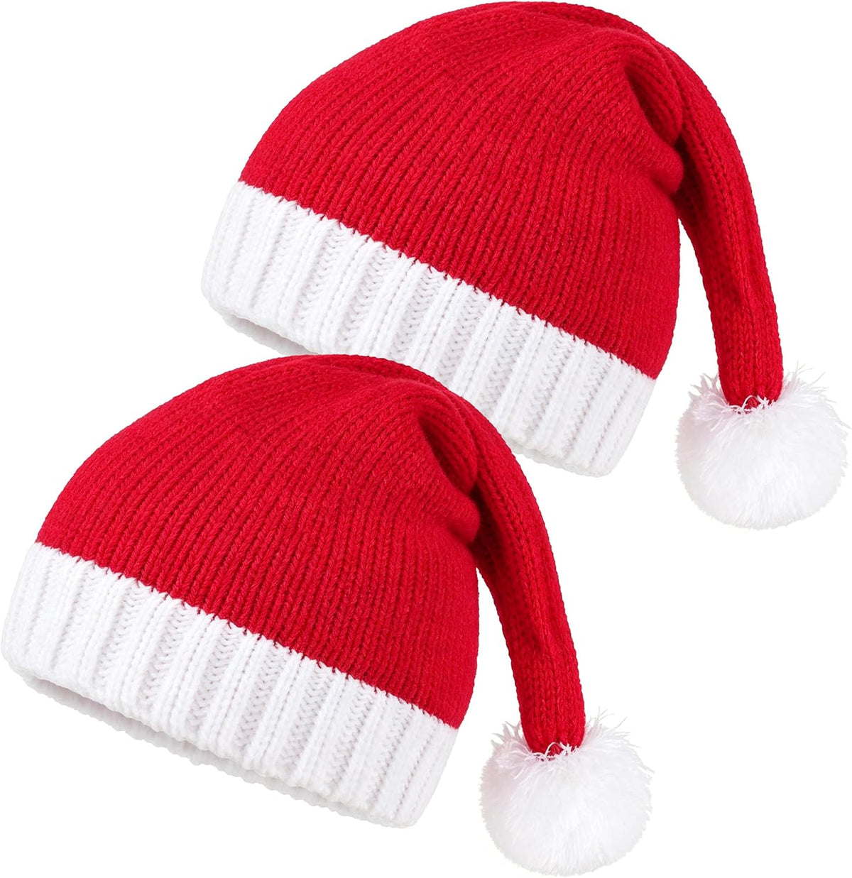 Knitted Santa Hat (2PK)