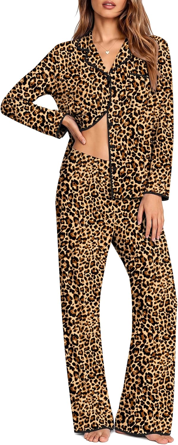 Button Down Pajama Set