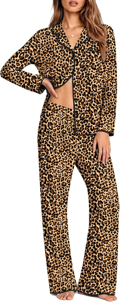 Button Down Pajama Set