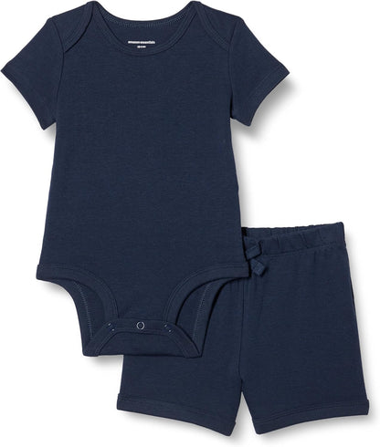 Cotton Bodysuit Shorts Set (2PK)