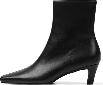 Kitten Heel Ankle Boots