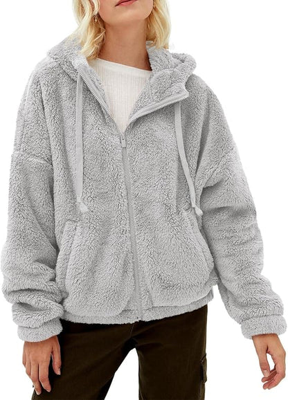 Fuzzy Sherpa Jacket