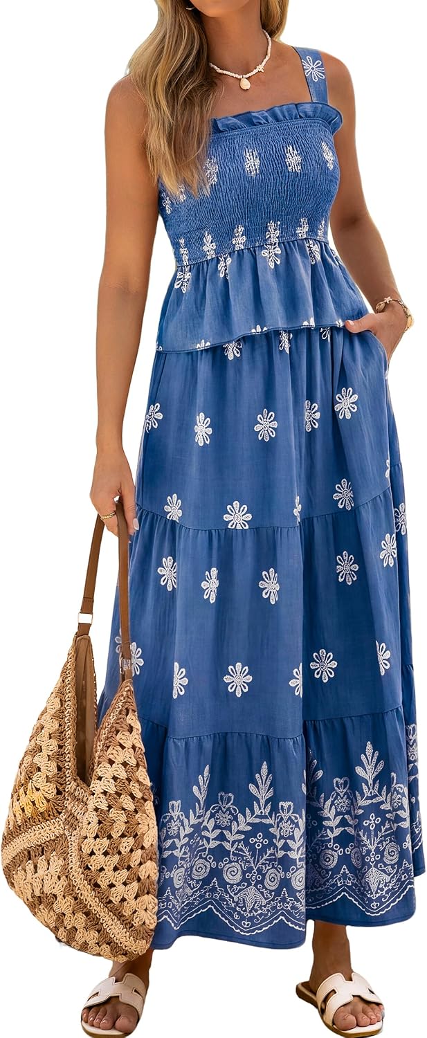 Boho Floral Skirt Set