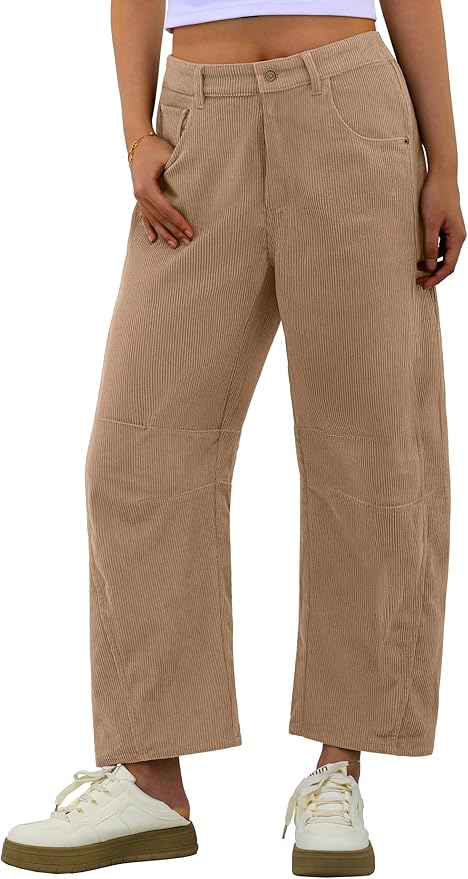 Barrel Cropped Pants