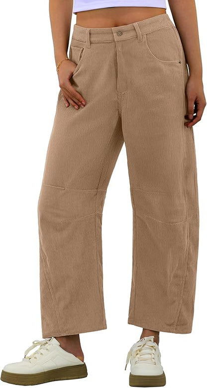 Barrel Cropped Pants