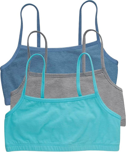 Hane Cotton String Bralette 3pk