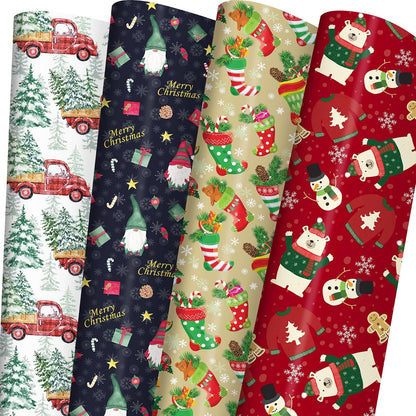 Christmas Wrapping Paper (4PK)