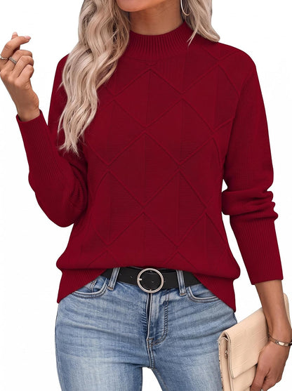 Mock Neck Sweater