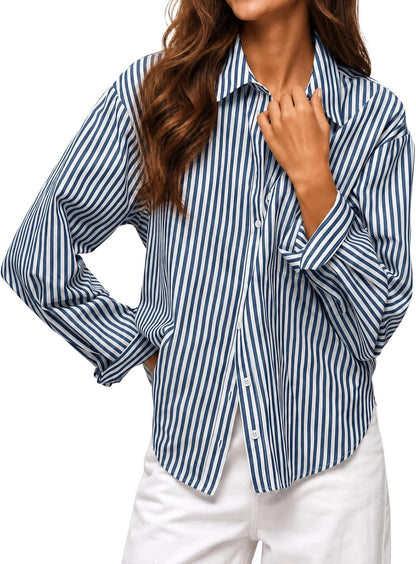 Striped Button Shirt