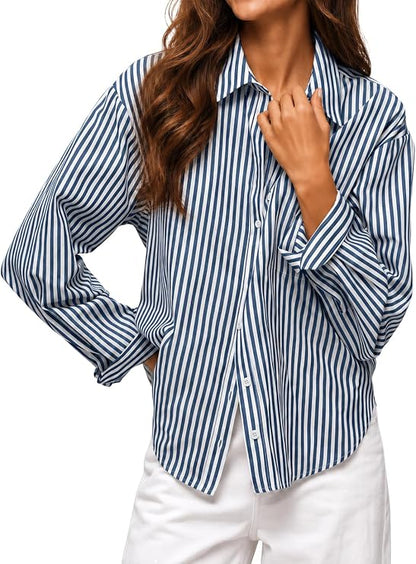 Striped Button Shirt