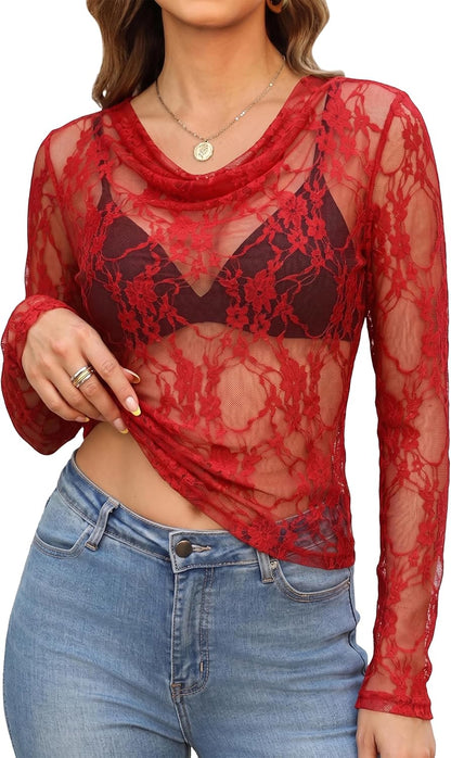 Lace Layering Top