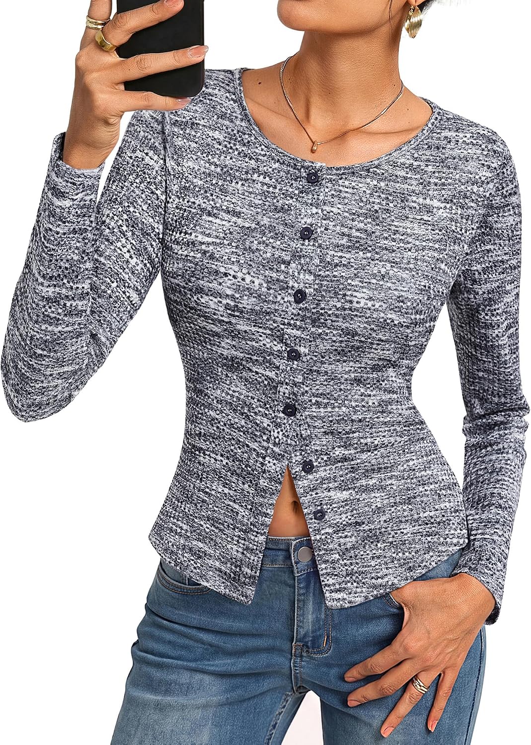 Waffle Knit Shirt