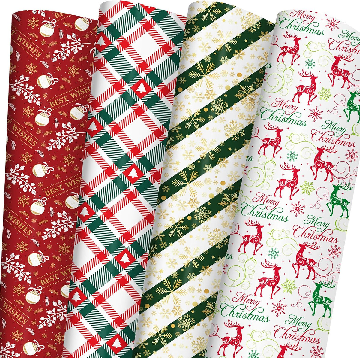Christmas Wrapping Paper (4PK)