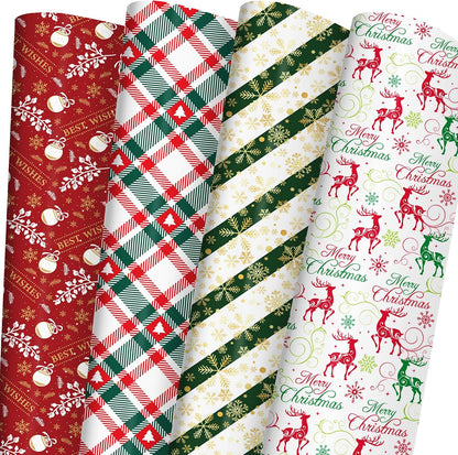 Christmas Wrapping Paper (4PK)