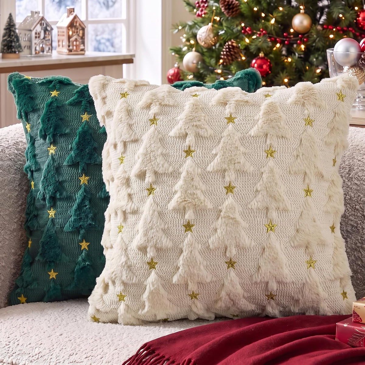 Christmas Pillow Cover (2PK)