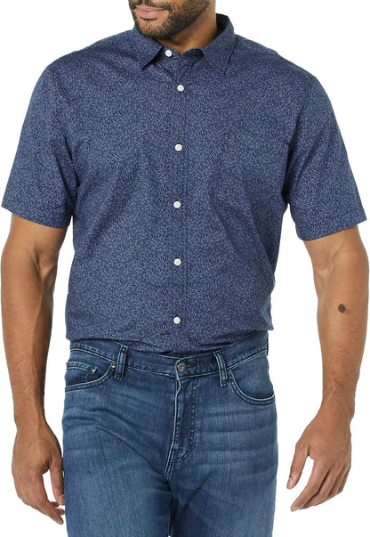 Men's Slim Poplin Shirt