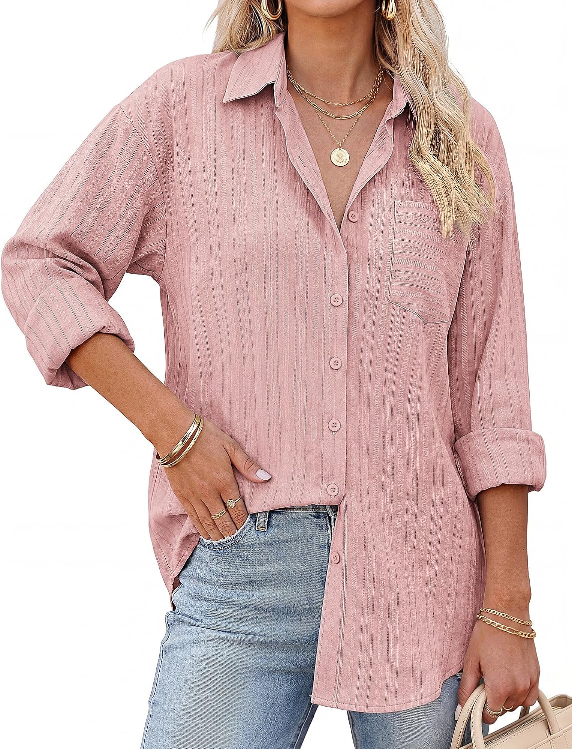 Cotton Oversized Blouse