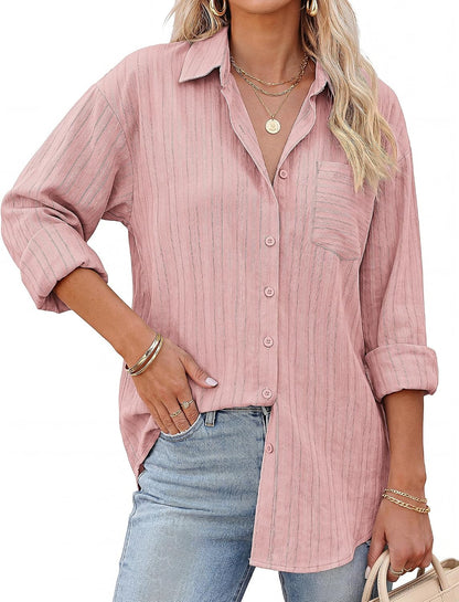 Cotton Oversized Blouse