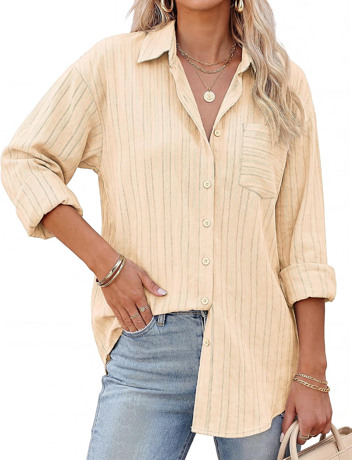 Cotton Oversized Blouse