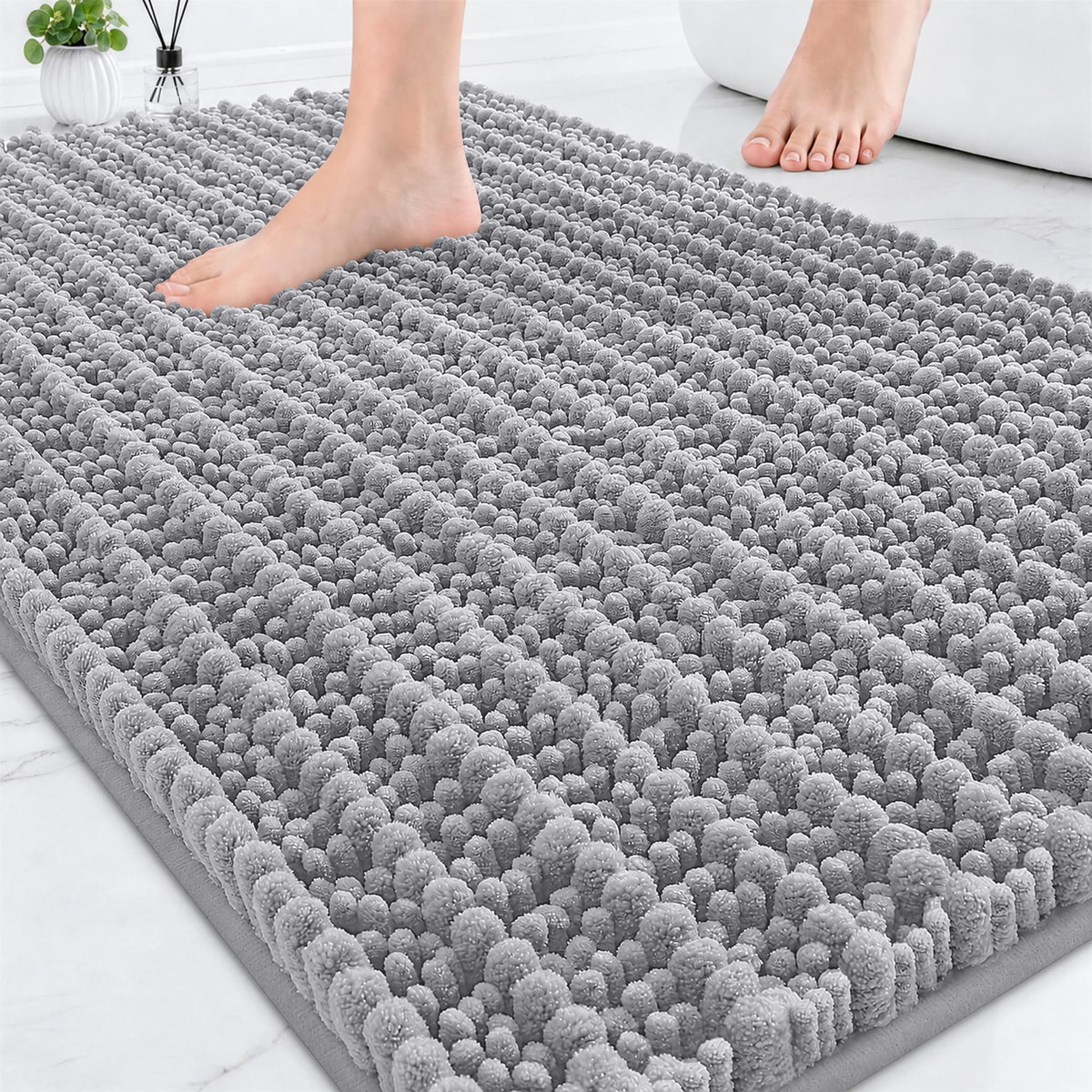 Soft Chenille Bath Mat
