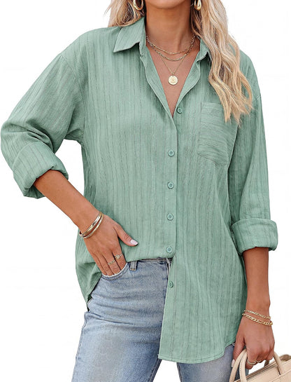 Cotton Oversized Blouse