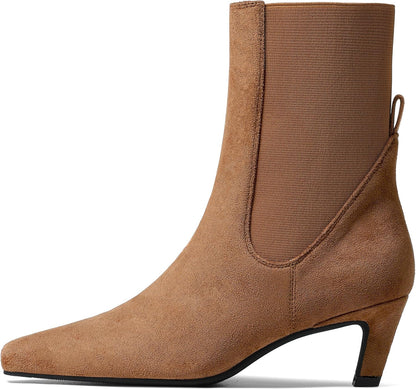 Kitten Heel Ankle Boots
