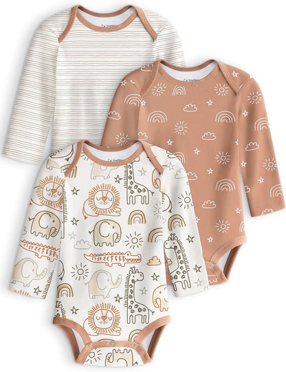 Organic Cotton Bodysuit (3PK)