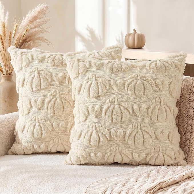 Pumpkin Throw Pillow Covers (2PK)
